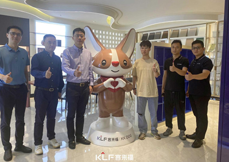 熱烈歡迎中國建博會領(lǐng)導(dǎo)一行蒞臨客來福智能科技股份有限公司參觀指導(dǎo)！